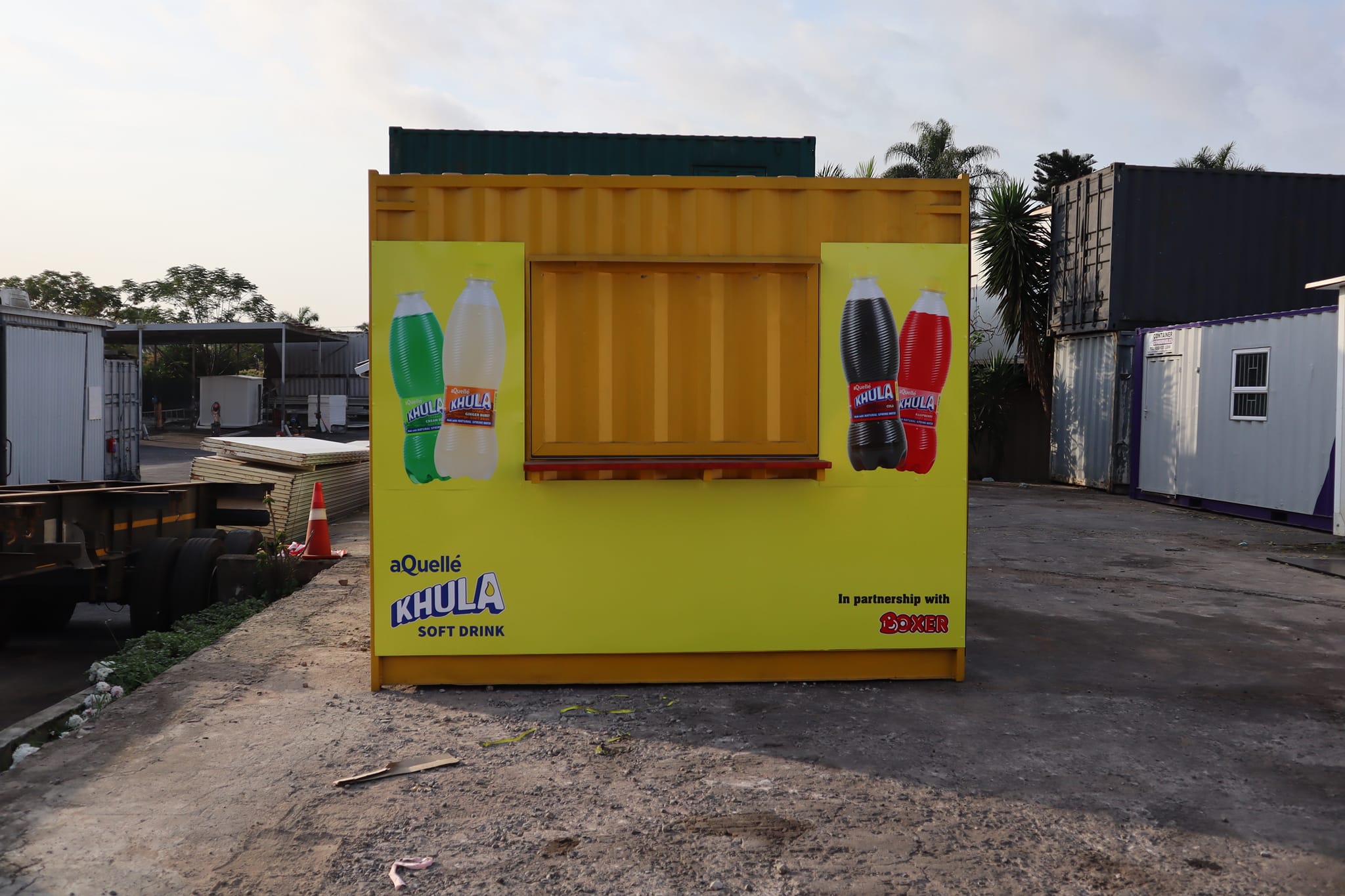 Tuckshop containers for sale
